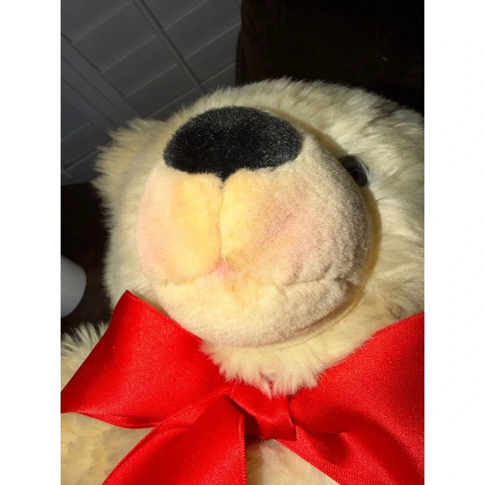 Steiff Teddy Bear Bobby Cream 24cm Ear Button Tag Stuffed Animal Plush